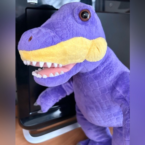 Build a bear dinosaur T Rex purple plush toys - Picture 3 of 6